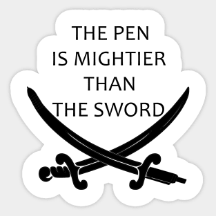 THE AND THE SWORD Sticker